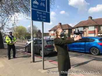 Green Party candidate joins speed trap police in Northolt