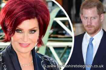 Sharon Osbourne brands Prince Harry the 'poster boy' of 'white privilege'