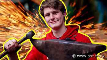 Teenage blacksmith Ben Perkins forges social media following