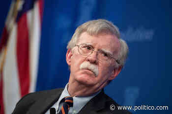 Bolton puts out a poll to sandbag Trump - POLITICO