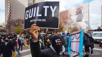 PHOTOS: Crowds react to guilty verdict for Derek Chauvin