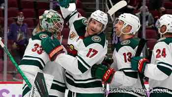 Talbot stops 22 shots, Wild beat Coyotes