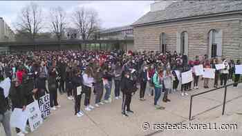 Teens lead statewide school walkout against racial injustice, here's how it started