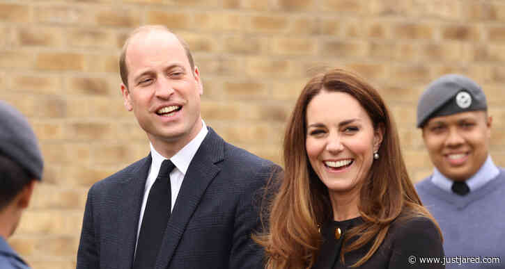 Kate Middleton & Prince William Make First Royal Visit After Prince Philip's Funeral