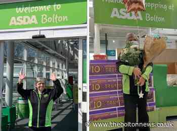 ASDA worker celebrates 50 years at Astley Bridge store