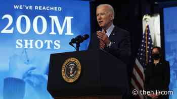 Biden says US will hit 200M vaccine target today