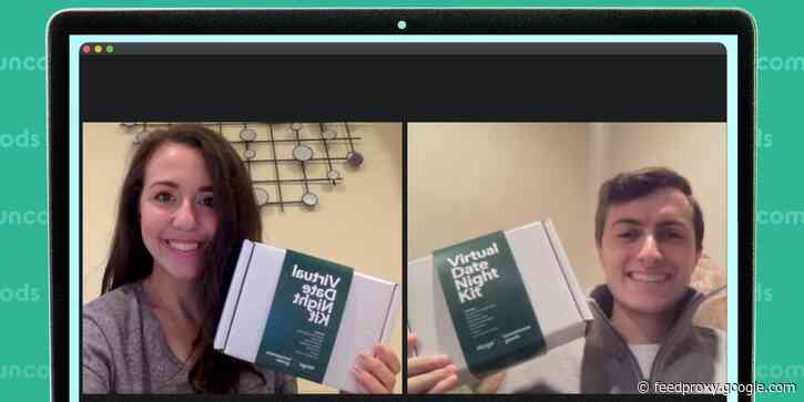 I tried Hinge's virtual date night kit that's supposed to make socially distanced dating more fun - here's how it went