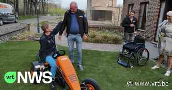 Ondernemer schenkt Kevin in Lommel een nieuwe gocart nadat hij vorige week werd aangevallen - VRT NWS