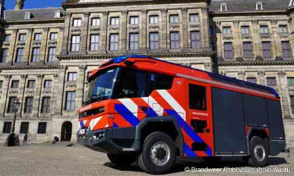 Amsterdam heeft eerste elektrisch blusvoertuig