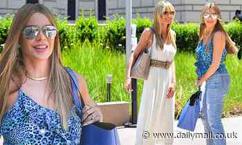 Sofia Vergara and Heidi Klum showcase their wild eye for style at AGT - Daily Mail