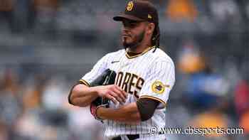 Padres starter Dinelson Lamet removed from season debut with forearm tightness