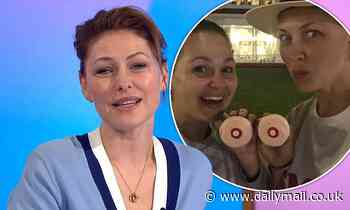 Emma Willis joins forces with Giovanna Fletcher as they prepare to embark on 100km charity trek