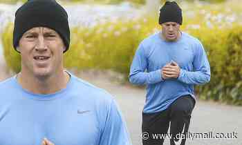 Channing Tatum maintains his muscular figure