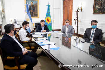 Buenos Aires: Katopodis y Kicillof firmaron un convenio para obras de agua y saneamiento en la Provincia - Argentina.gob.ar Presidencia de la Nación