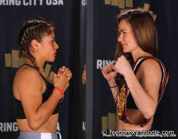 Mrdjenovich Vs. Cruz Official Weigh In Results