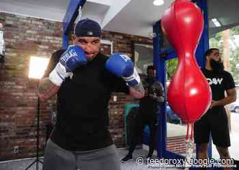 Chris Arreola virtual media workout quotes and photos