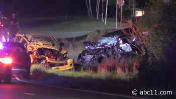 2 killed in wreck along NC-87 at Harnett-Lee county line, NCHSP says