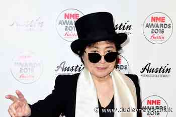 Yoko Ono launches billboard artwork with environmental message - Dudley News