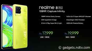 Realme 8 Pro Illuminating Yellow Colour Variant Launched in India, Realme X7 Max Teased