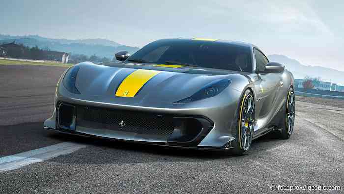 New special edition Ferrari 812 Superfast shown off in photos