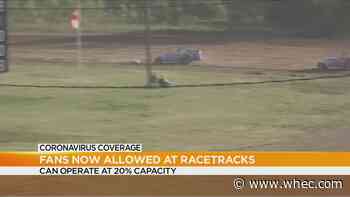 Auto, horse racing reopens at 20% capacity, other restrictions