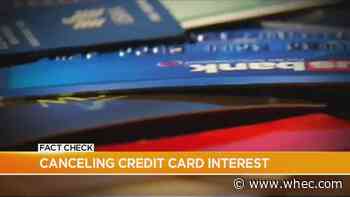 Fact Check: Canceling credit card interest
