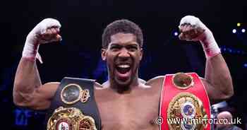 Anthony Joshua names dream coaching team to help him prepare for Tyson Fury - Mirror Online