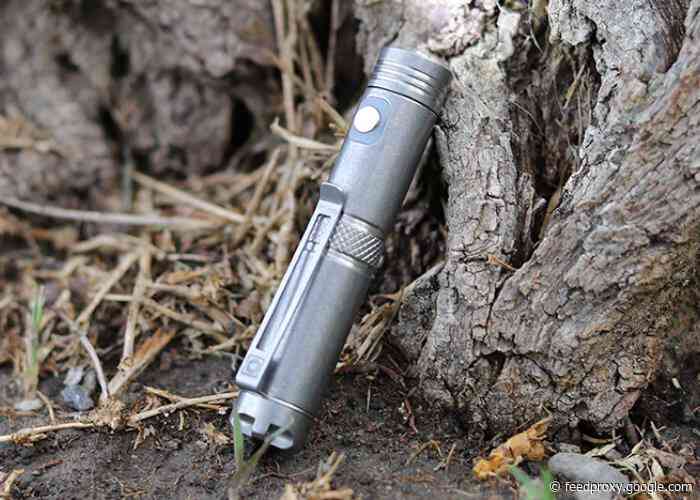 ION Titanium pocket flashlight offers 650 lumens, 7 modes and more