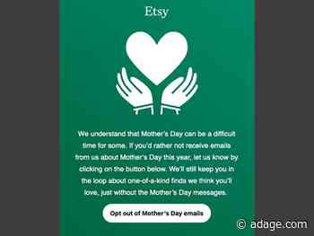 Why Etsy, Parachute and Aesop are offering an ‘opt-out’ from Mother’s Day marketing
