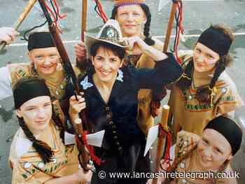 'Annie get your gun' rehearsals at Blackburn high school
