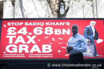 Shaun Bailey accuses Sadiq Khan of '£4.68 billion tax grab'