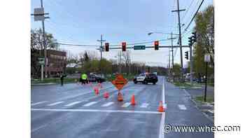 Portion of Empire Boulevard shut down due to crash
