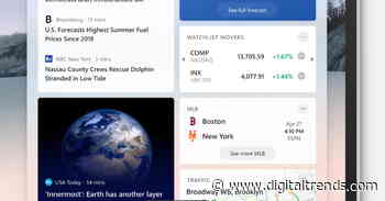 Microsoft to bring automated news and weather to your Windows 10 Taskbar