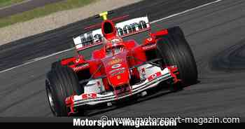 Formel 1 heute vor 17 Jahren: Rossi als Schumacher-Double - Motorsport-Magazin.com