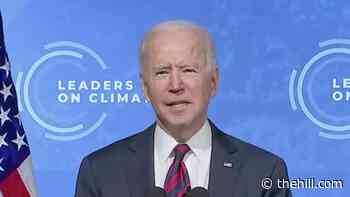 Technical snafus disrupt Biden climate summit