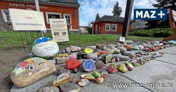 Milows Freiluftgalerie: Was aus den bunten Steinen geworden ist - Märkische Allgemeine Zeitung