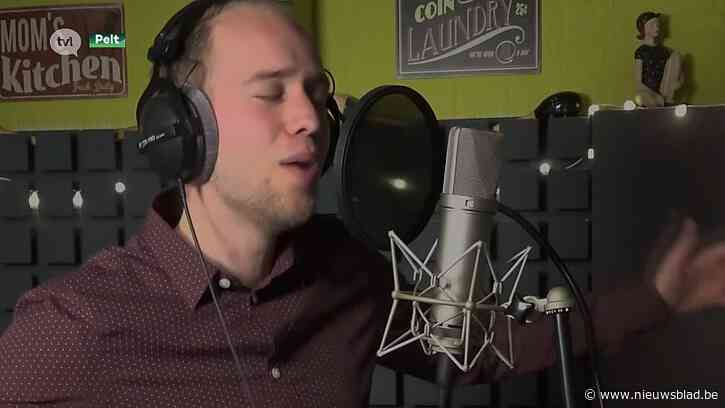 Peltse zanger Daan Goutsmet wil scoren met moderne versie van het levenslied