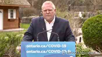 'We got it wrong': Doug Ford apologizes for some of Ontario's enhanced public health measures