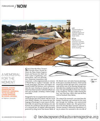 A MEMORIAL FOR THE MOMENT - Landscape Architecture Magazine