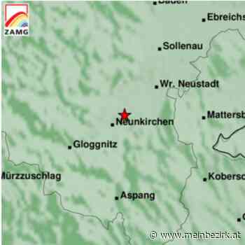 Bezirk Neunkirchen: UPDATE zu "und schon wieder bebte die Erde" - Neunkirchen - meinbezirk.at