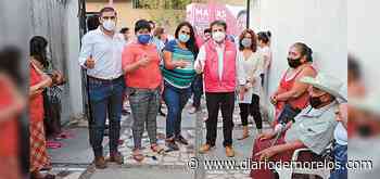 Obras y servicios promete Matías Nazario a vecinos de Cuernavaca - Diario de Morelos