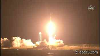 SpaceX launches 3rd crew in under year, fly on reused rocket