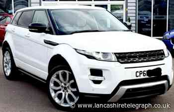 CCTV footage being viewed after white Range Rover stolen from house