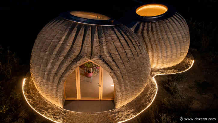 Tecla house 3D-printed from locally sourced clay