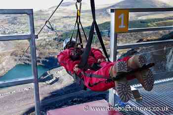 Sign up for the Bolton Hospice zipwire challenge