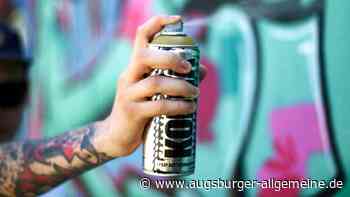 Polizei sucht Graffiti-Sprayer in Bobingen - Augsburger Allgemeine