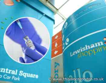 Lewisham Shopping Centre : Pop-up Covid vaccine clinic open