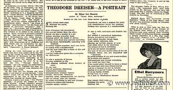 A Very Bad Poem From the Book Review Archives