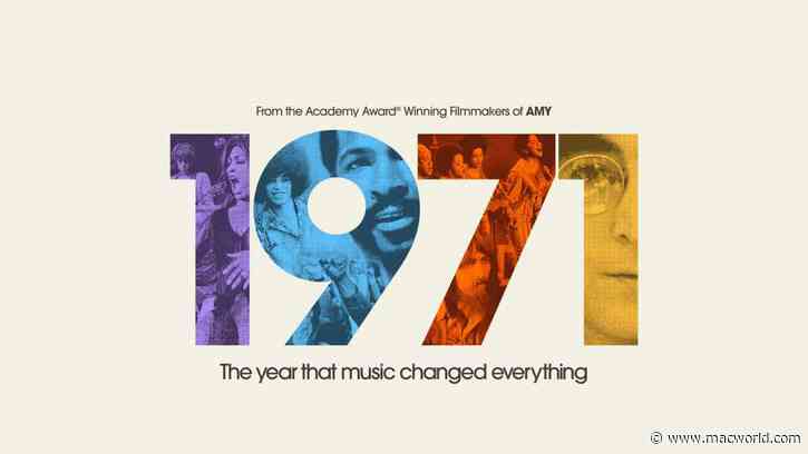 Coming to Apple TV+: Music documentary ‘1971: The Year That Music Changed Everything’