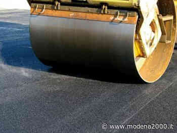 Nuovo asfalto nelle vie Radici e Costituzione a Formigine - Modena 2000